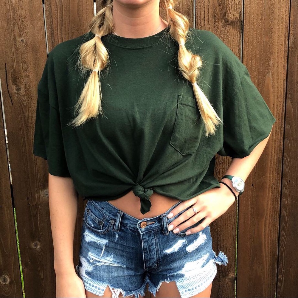 Basic Crop Tee - image 1